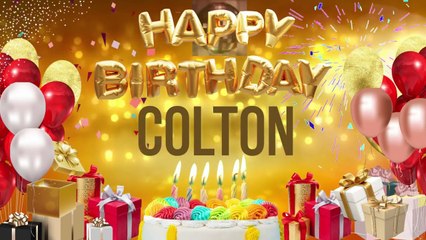 COLTON - Happy Birthday Colton
