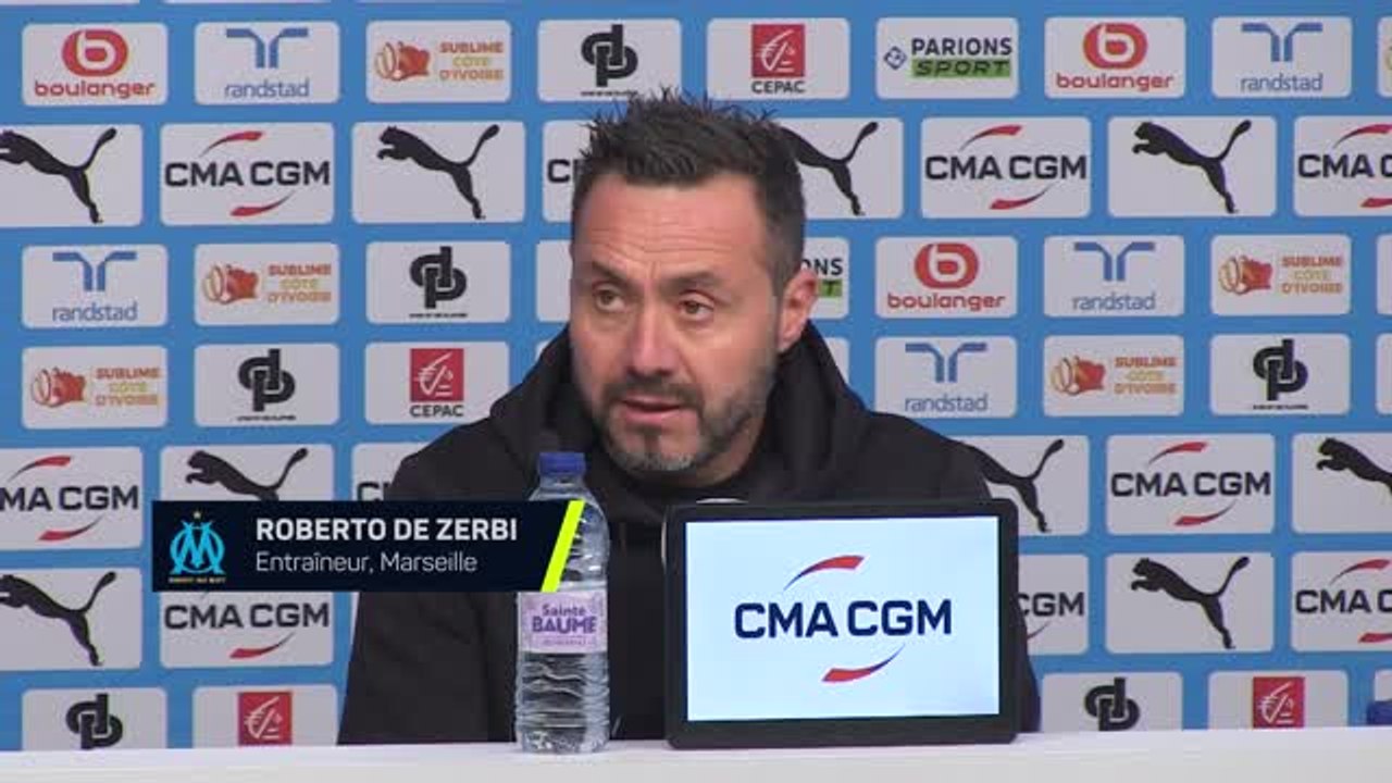 Marseille - De Zerbi : “Monaco est une équipe forte, l'une des plus fortes du championnat”