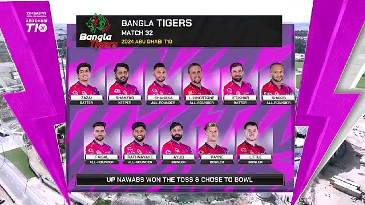 2024 Abu Dhabi T10 I Match 32 Highlights_ Bangla Tigers vs UP Nawabs _ Season 8