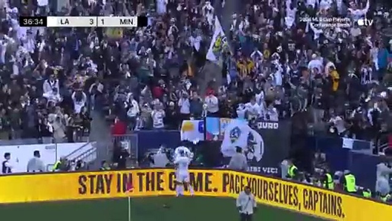 THREE Braces Power LA Galaxy to the Conference Finals | Audi 2024 MLS Cup Playoffs