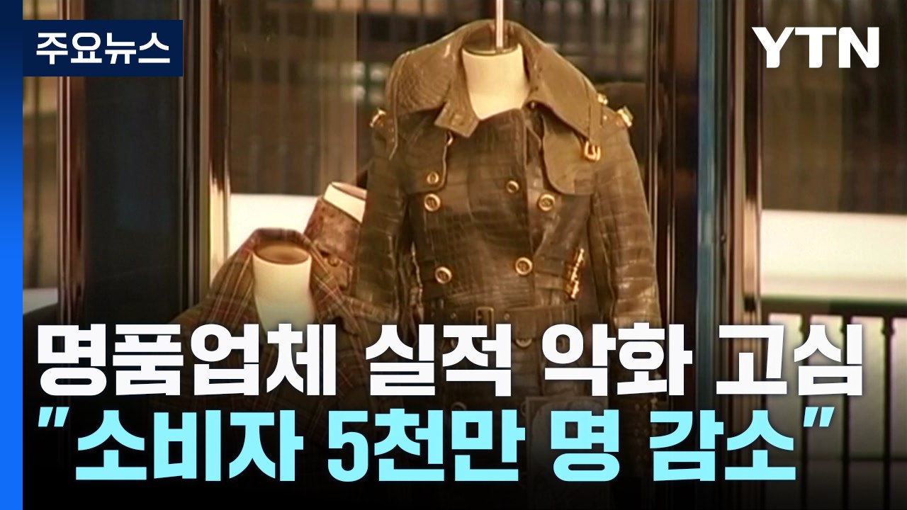 개인 명품 시장 15년 만에 '털썩'..."명품업체도 양극화" / YTN