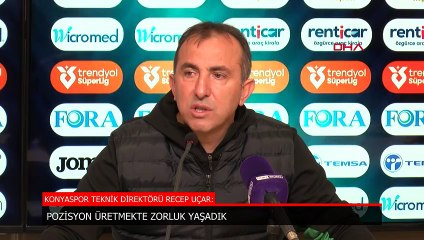 Recep Uçar:3 puan taraftarımıza armağan olsun