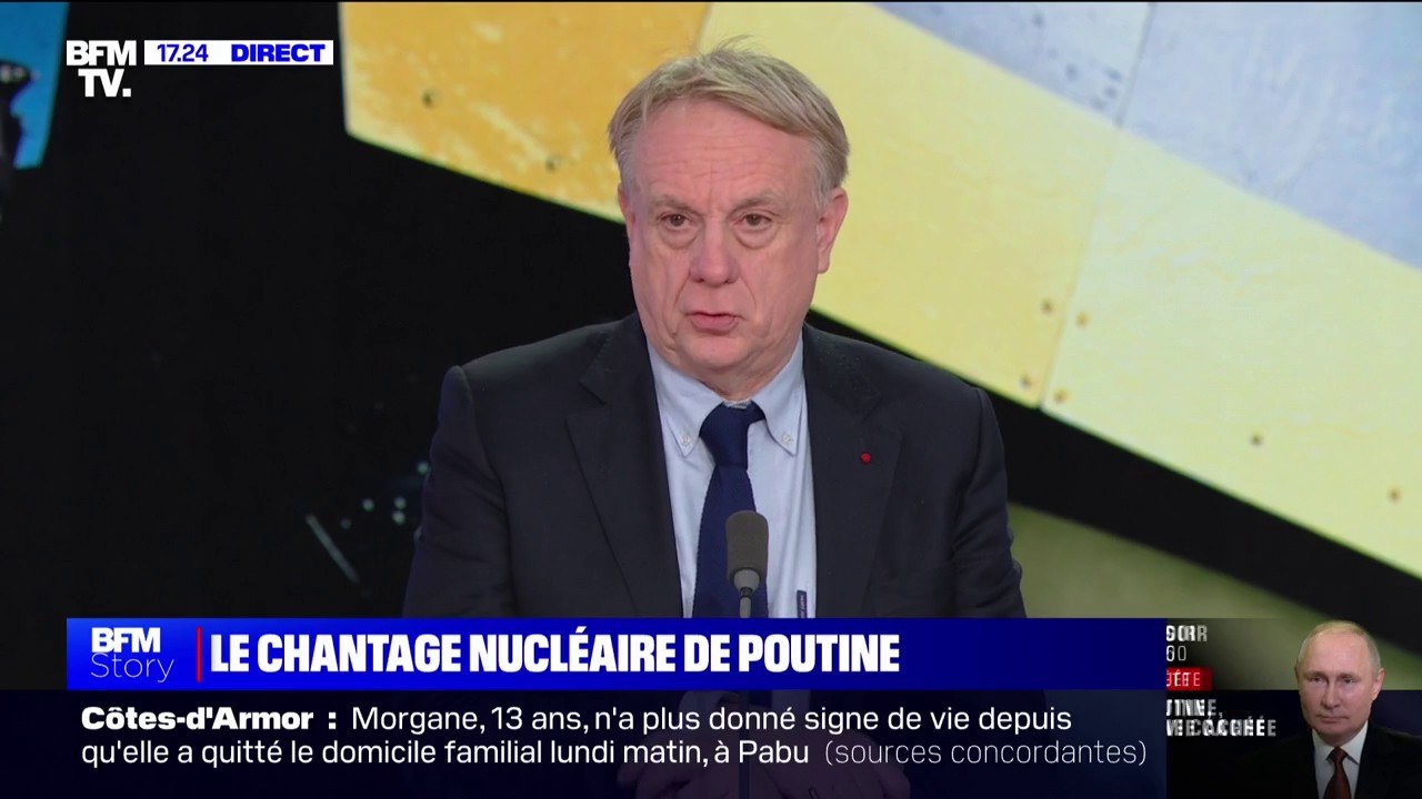Chantage nucléaire de la part de Vladimir Poutine: "Je ne crois pas à l'usage de l'arme nucléaire, même tactique", déclare le général Jérôme Pellistrandi