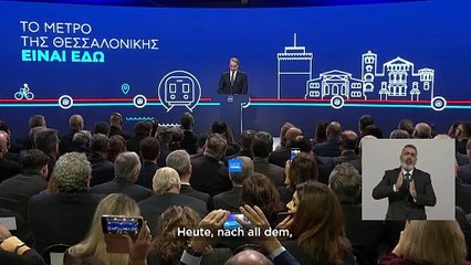 Griechenlands zweitgrößte Stadt bekommt eine neue U-Bahn - und es hat 38 Jahre gedauert, sie zu bauen