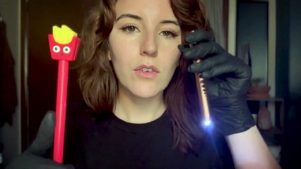 ❤️ASMR ROLEPLAY DOCTOR Rapid Eye Focus Exam❤️BEST Sounds For SLEEP