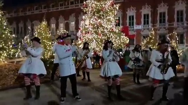 Massa, si accendono l'albero e le luci di Natale