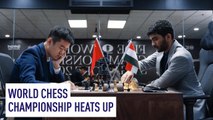 World Chess championship heats up as reigning champion from China defends title