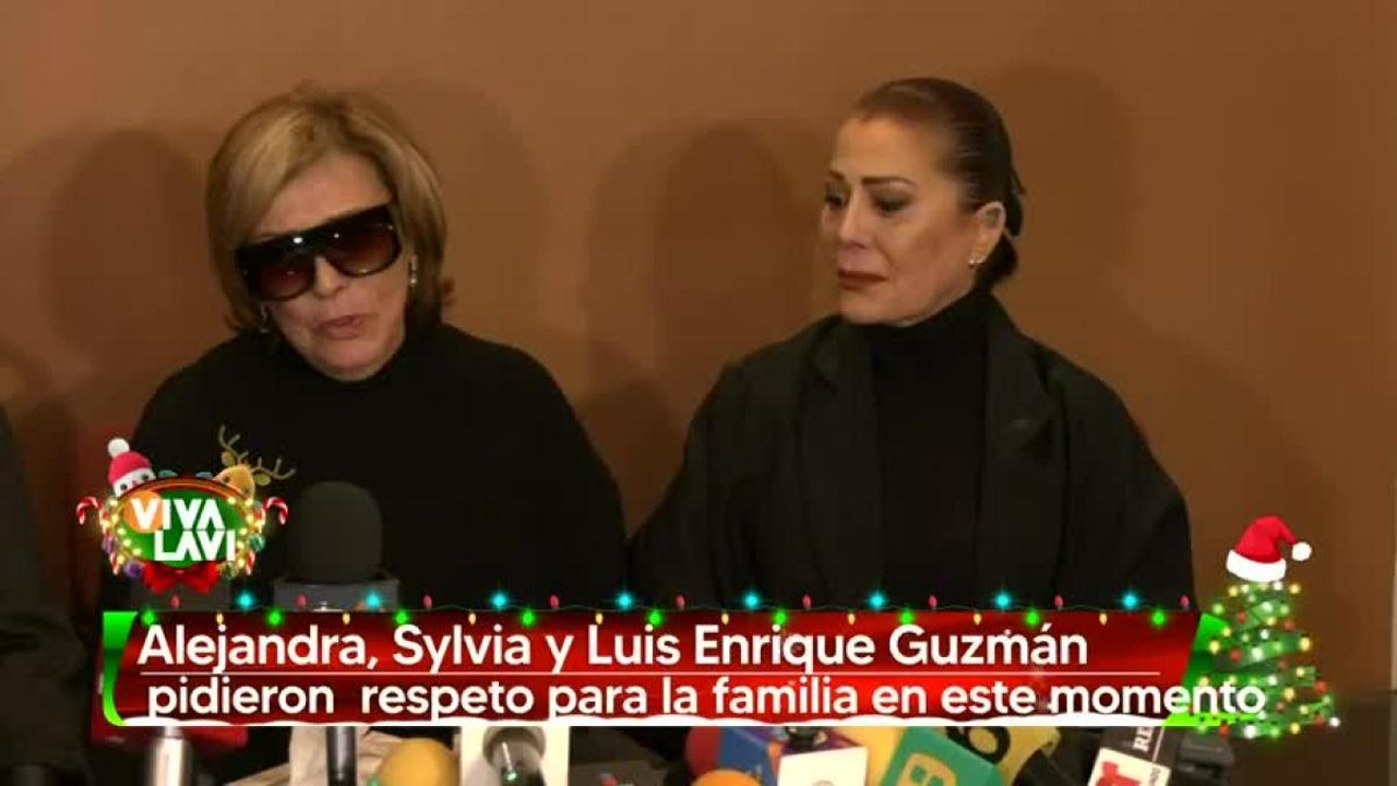 En emotiva conferencia; hablan entre lágrimas los hijos de Silvia Pinal tras su fallecimiento