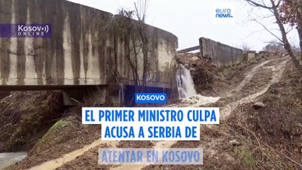 Kosovo culpa a Serbia de la explosión que cortó el suministro de agua y electricidad este viernes
