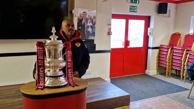 FA CUP at Poppies Kettering Town FC