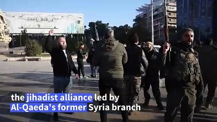 Aerial footage of Syria's Aleppo amid shock rebel attack