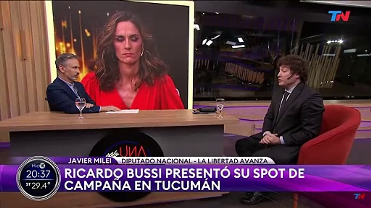Milei: "Vos querés que los delincuentes maten como ratas a los argentinos de bien"