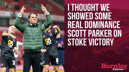 I thought we showed some real dominance - Scott Parker reacts to victory over Stoke City