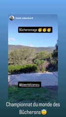 "Le stage de survie démarre sur une bonne base", plaisante l'ancien sportif alors qu'il montre une photographie de deux quiches lorraines, de fromages et et de saucisses corses.Bixente Lizarazu, Instagram