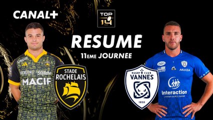 Le match historique entre La Rochelle et Vannes - TOP 14 - 11ème journée