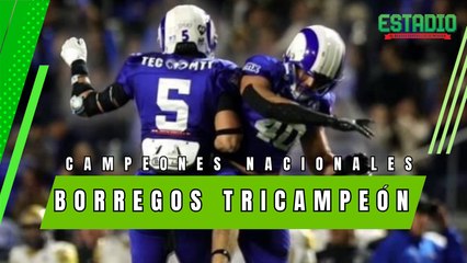 BORREGOS DE MONTERREY se lleva el campeonato de la ONEFA | Estadio Deportes