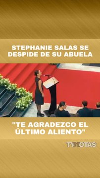 Stephanie Salas se despide de Silvia Pinal desde el homenaje póstumo en Bellas Artes