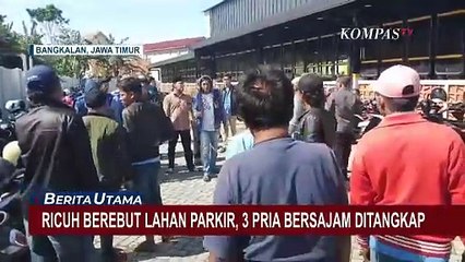 2 Kelompok Warga Cekcok Berebut Lahan Parkir di Bangkalan, 3 Pria Bersajam Ditangkap