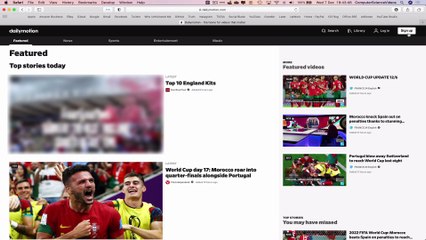 How to CREATE a DailyMotion Account On Mac - Basic Tutorial | New