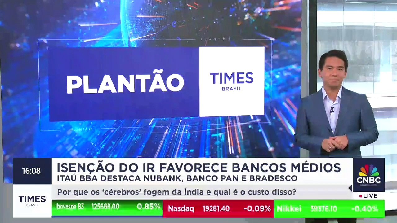 Isenção do IR de rendas até R$ 5 mil beneficia bancos focado em baixa renda | PLANTÃO TIMES BRASIL