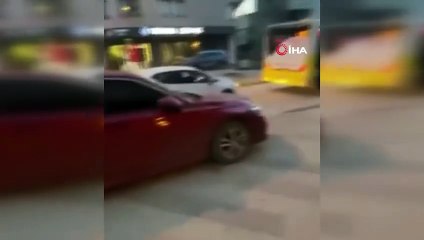 Bursa'da yol verme kavgası: Otobüs şoförünün görevine son verildi
