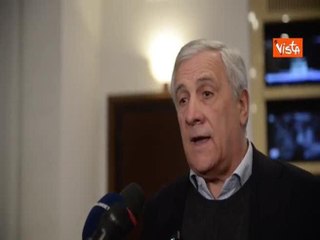 Tajani: vero rischio per noi da guerra civile Siria è che ci sia un collasso migratorio