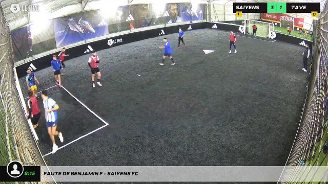 Faute de Benjamin F - Saiyens Fc