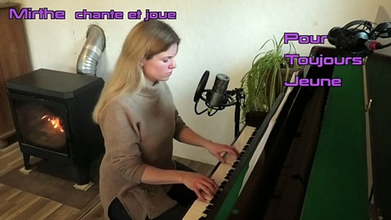 POUR TOUJOURS JEUNE (Forever Young, Bob Dylan) by MIRTHE, guitar-vocals, studio-live 2022