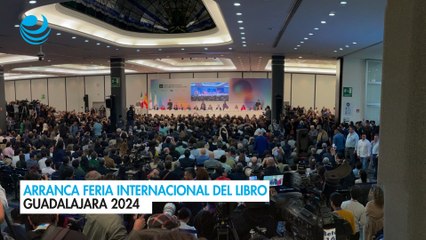 Arranca Feria Internacional del Libro de Guadalajara 2024