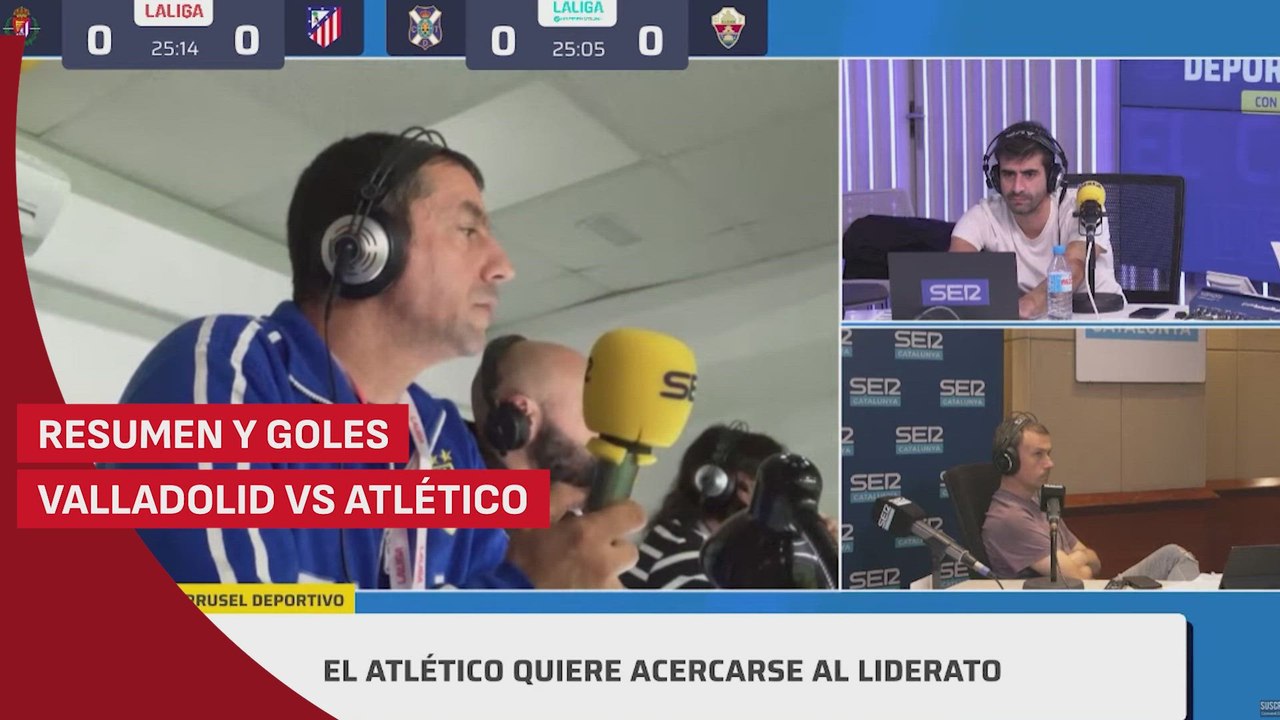 Resumen y goles Valladolid vs Atleti de LaLiga