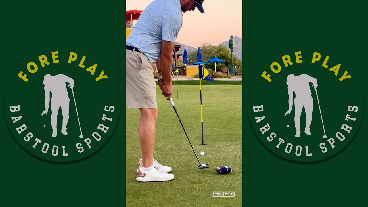 Practicing Dead-Straight Putts