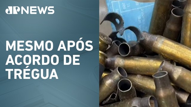 Exército israelense bombardeia sul do Líbano