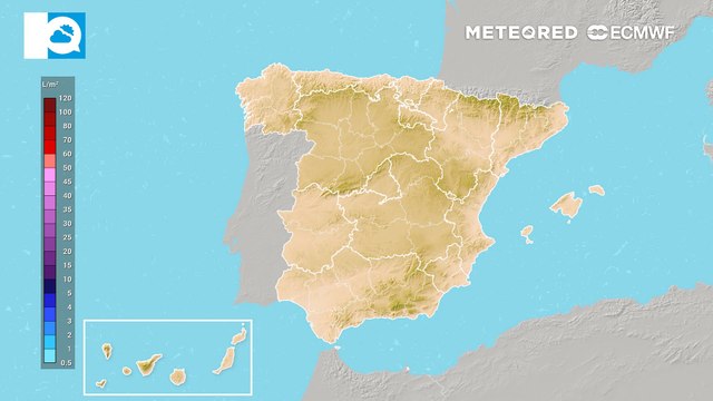 En las próximas horas se esperan chubascos y tormentas en varias zonas de España