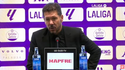 Simeone analiza los motivos de la mejora del Atleti