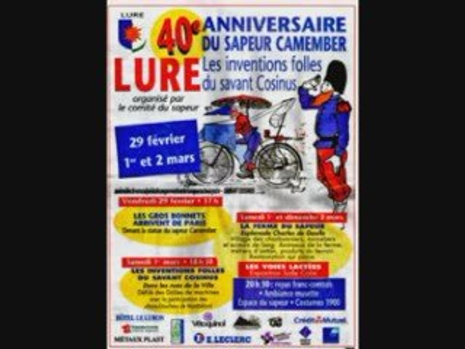 Défilé des inventions folles du savant Cosinus