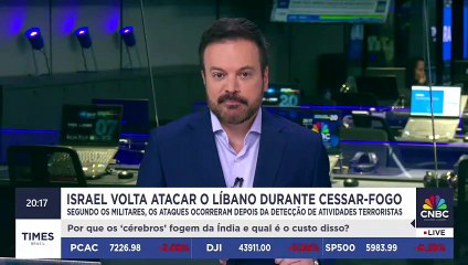 Israel ataca Líbano mesmo com acordo de cessar-fogo