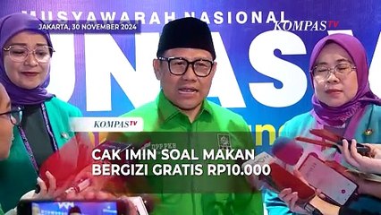 Menko Cak Imin soal Program Makan Bergizi Gratis Rp10 Ribu: Anggaran Kita Terbatas sehingga Bertahap