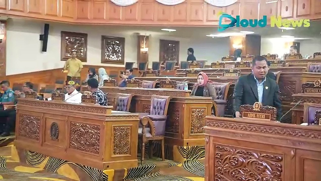 Rapat Paripurna DPRD Kutim Ke-XX Masa Persidangan Ke-I Tahun Sidang 2024/2025