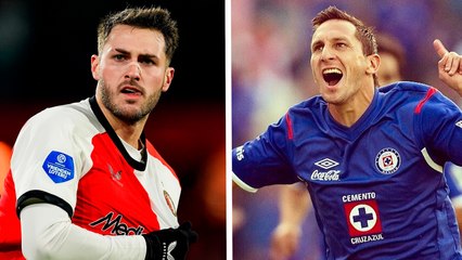 Santiago Jiménez: Así fue la reacción de 'Chaco' al golazo de su hijo con el Feyenoord