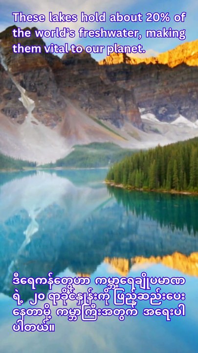 Canada’s Lakes: The Secret to 20% of the World’s Freshwater