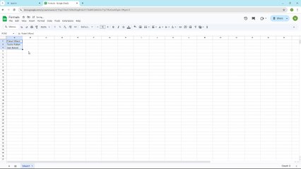 Google Gemini Course Section 11 Generating Spreadsheet Formulas