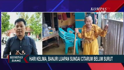 Hari Kelima Banjir Luapan Sungai Citarum, Ketinggian Air Belum Surut
