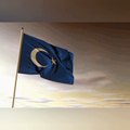 Flag of East Turkistan. East Turkistan Flag. Bendera Turkistan Timur. East Turkestan Flag. Flag of East Turkestan. Bendera Turkestan Timur. Eastern Turkestan Flag. Flag of Eastern Turkestan. Eastern Turkistan Flag. Flag of Eastern Turkistan, uyghurstan