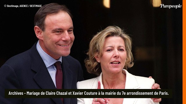 Claire Chazal divorcée de Xavier Couture : ce choix de tenue sérieux et inattendu pour leur cérémonie de mariage