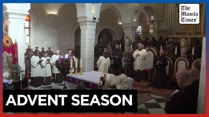 Custodian of Holy Land launches Advent leading to Christmas, without festivities