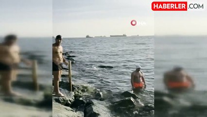 Soğuk Hava Dinlemeden Deniz Keyfi