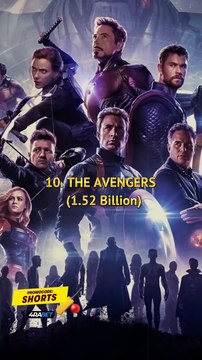 Top 10 Highest Grossing Movies In The World 🌍🤩 shorts movies
