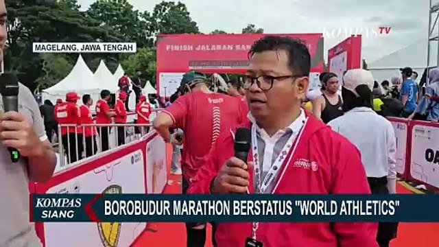 10.500 Peserta Ramaikan Bank Jateng Borobudur Marathon 2024