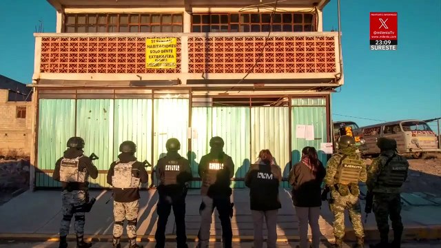 Migrantes rescatados en Tizayuca tras vivir en condiciones de explotación