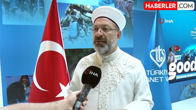 Diyanet İşleri Başkanı Erbaş: Türkiye, Gazze'nin Yeniden İnşasında Önderlik Yapacak